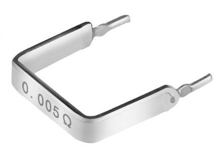 High precision solder pin type sampling resistor